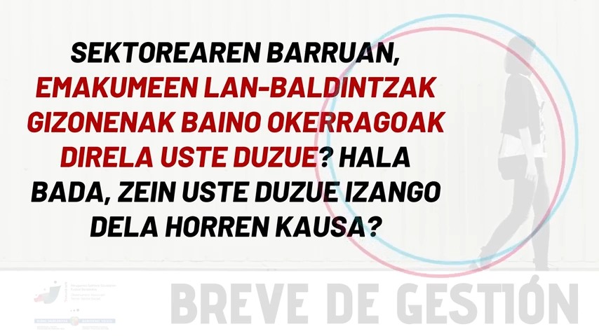 Hirugarren sektore sozialaren feminizazioa. 3. Hitzaldia