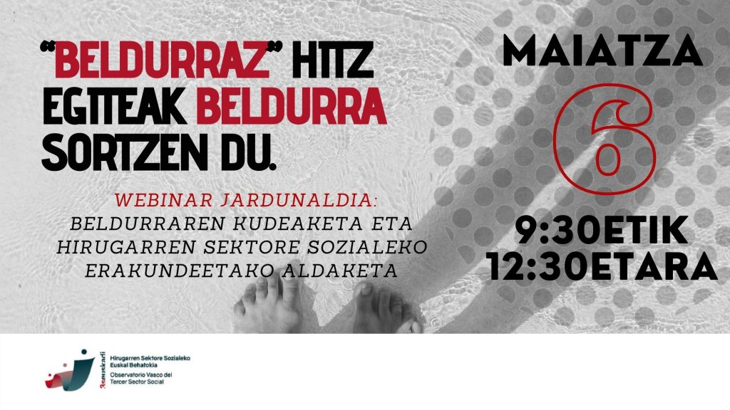 Webinar jardunaldia: beldurraren kudeaketa eta hirugarren sektore sozialeko erakundeetako aldaketa