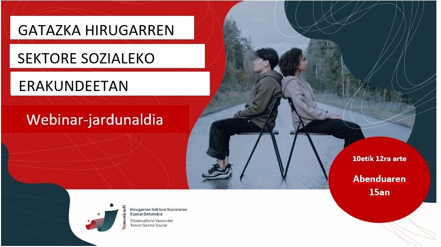 Webinar-jardunaldia: Gatazka Hirugarren Sektore Sozialeko erakundetan